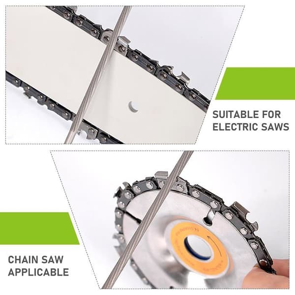 Kædesavskædeslibesæt, 10 dele