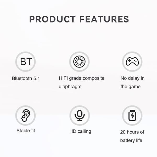 P9 Pro Max HiFi Støjreduktion Trådløst Bluetooth Headset