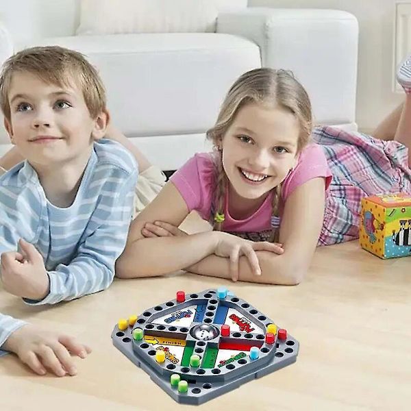 Winning Moves Games Trouble Brettspill Flygende Sjakkbrett Interaktivt Winning Moves Games Familiereisespill Desktop Brettspillleke
