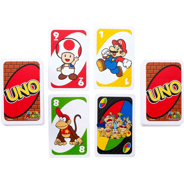 UNO Super Mario Bros, bräd- och kortspel