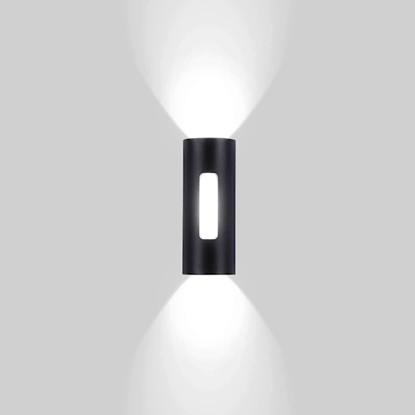 18w LED Ulkoseinävalaisin Vedenkestävä IP65 Moderni Metalli Ulkoseinälamppu Ulko-/sisävalaistus Pihalle Puutarhaan Terassille Lähelle Seinää Patio Villa Käytävä