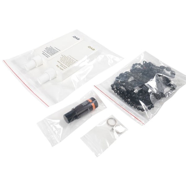 100 -Pack - 4x6cm Ziplock / Zipper-väskor / Zip Lock påsar utan skrivfält med upphängning