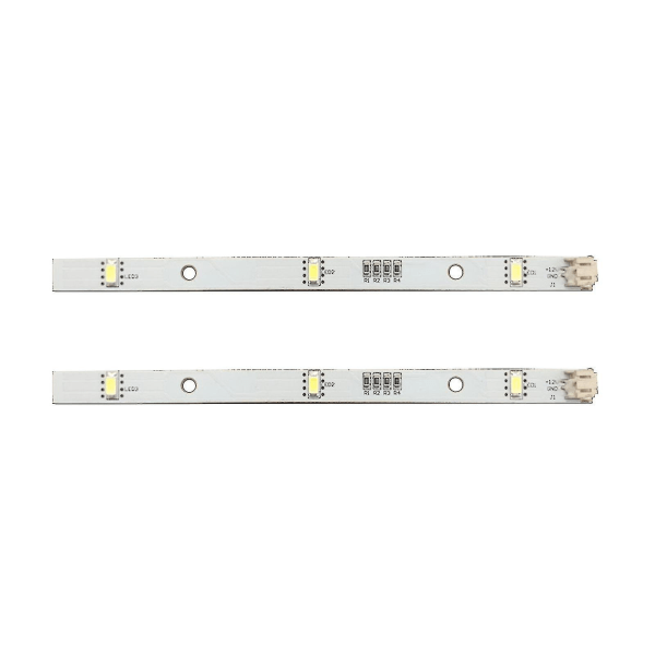 2x LED-lysbånd for Rongsheng Hisense Logik kjøleskap og frysere MDDZ-162a 1629348