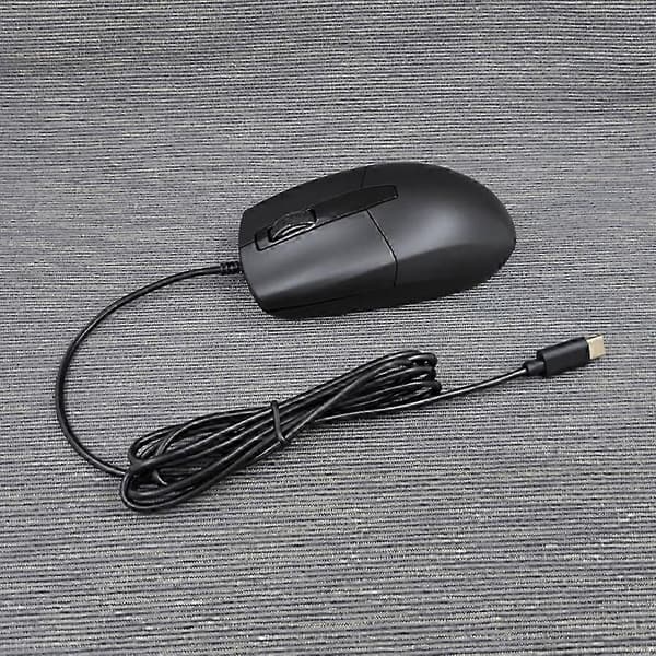 USB Type C Kablet Mus til Bærbare Computere, Mobiler og Tablets 3 Knaps Ergonomisk Gaming Mus