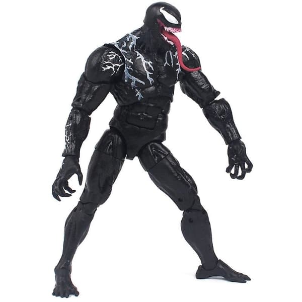 Til Marvel Legends Series Venom 6-tommer Venom Actionfigur Samleobjekt Model (FMY)