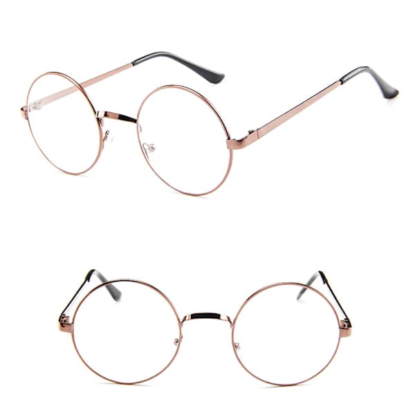 Glatt nærsynt lesebrille (-1.0 til -6.0) Sølv -5.5 silver -5.5