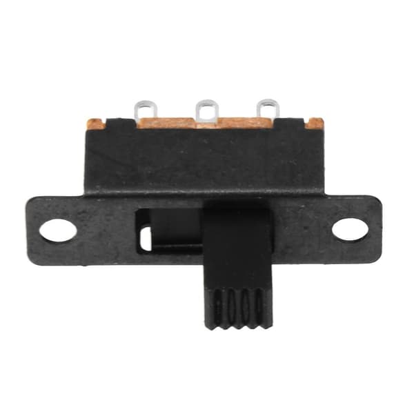 10 X DC 0,5A 50V 3 Position 2P2T DPDT Panelmonteret Skydekontakt SS23D32