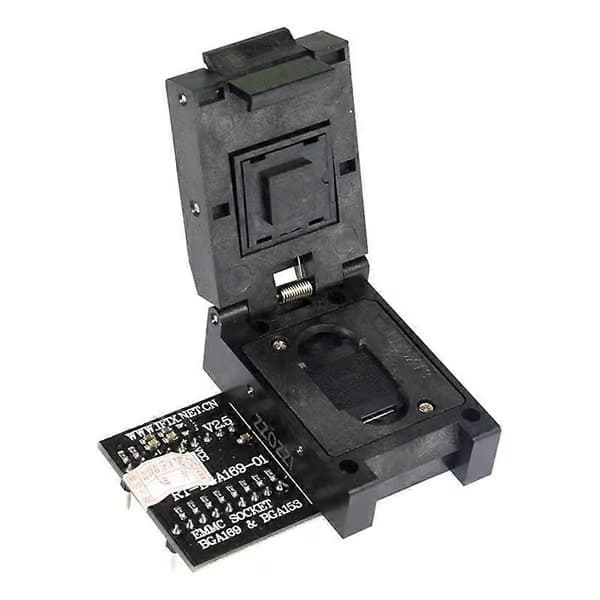 RT-BGA169-01 BGA169/BGA153 EMMC Adapter V2.5 med 4 stk. BGA-begrænsningsramme til RT809H-programmør