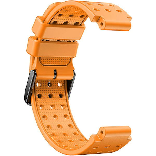 Ersättning för klockarmband i silikon för Garmin Approach S20 klockarmband med verktygssatser orange