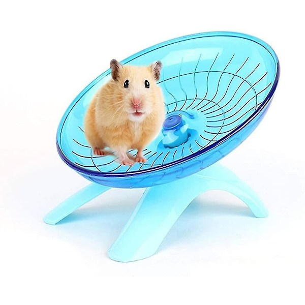 Hamster Flyvende Underkop Lydløs Løbehjul Stille Hamster Træningshjul Til Hamstere, Gerbils, Mus, Pindsvin Og Andre Små Dyr