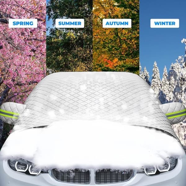 Bilforrudeovertræk - Universal - 230 x 145 cm - UV-resistent - Sne-resistent