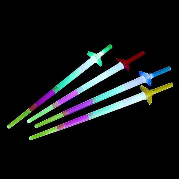 1 stk LED Glow Stick 4-delt uttrekkbar