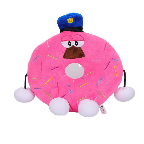 Speltema Gosedjur - Söt Plyschdocka - Frukt Mjuka Gosedjur - 25cm - Doughnut