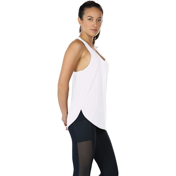 Treningstanktopper for kvinner - Atletiske yogatopper, Racerback løpe singlet XL