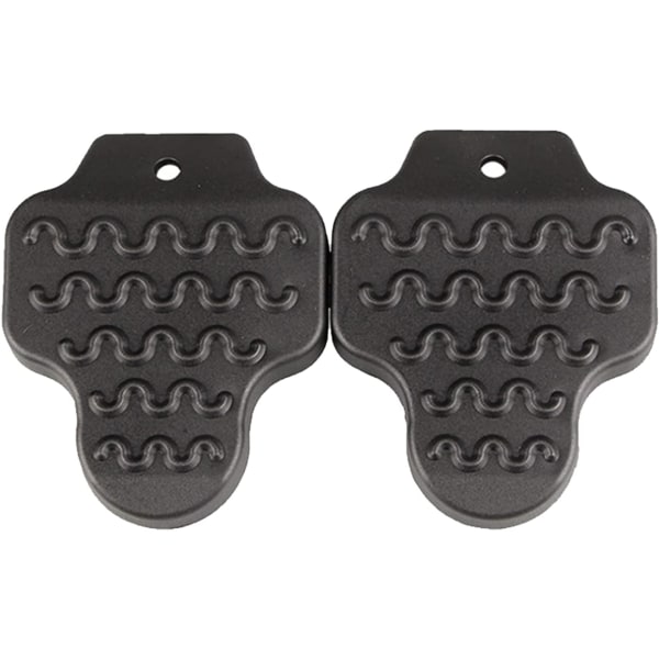 2 Pcs Bike Cleats Cover Quick Release Rubber Cleat Bike Pedal Adapters for All Pedals on the Market