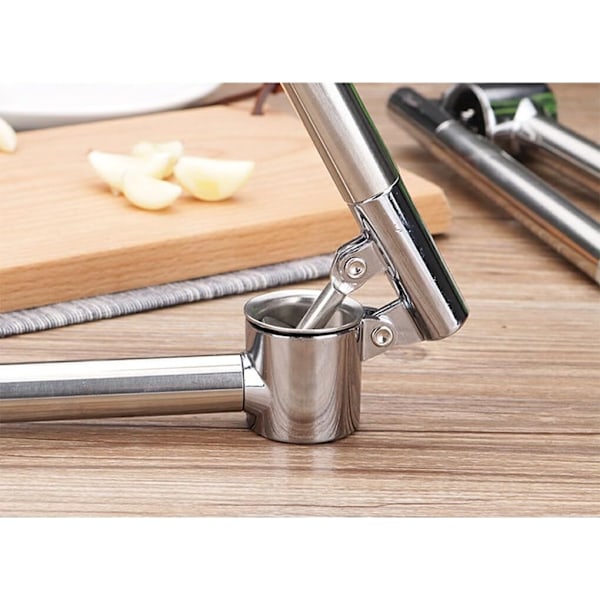 Hvidløgspresser i rustfrit stål 304 - Kraftig knuser - Rustfri - Pasta - Køkkenredskaber - Husholdningsartikler - Manuelle gadgets
