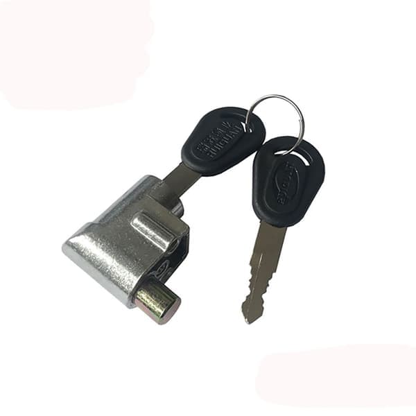 Batterilåsskydd med 2 nycklar E-cykelströmbrytare