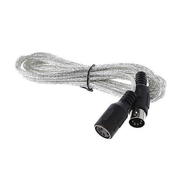 Midi Förlängningskabel XLR Keyboard 5 Pin Core Elgitarr Cannon Länk Kabel Male to female