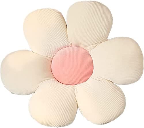 Pude (beige kronblad + lyserød kerne, 40 cm)