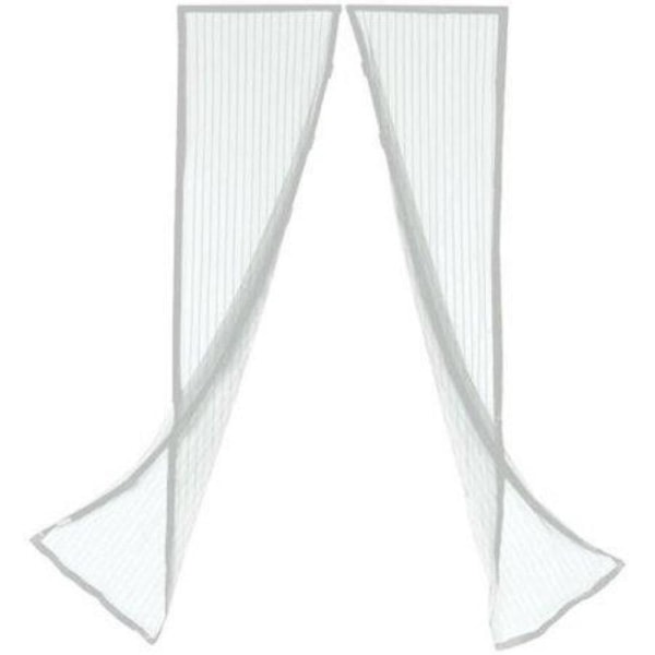 Insect net door 100x220 insect protection white magnet mosquito net White