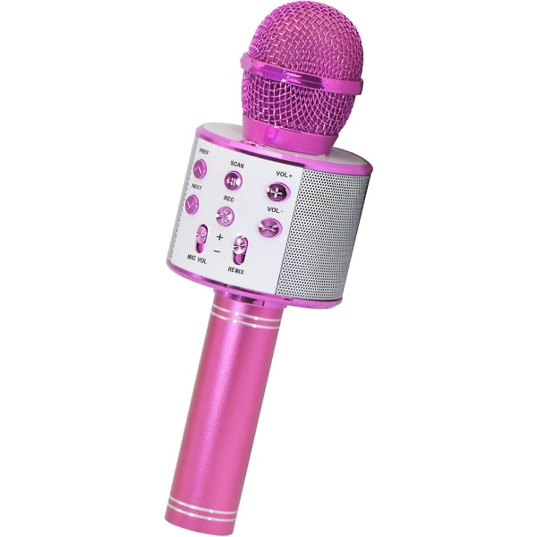 Langaton Bluetooth karaokemikrofoni, 858l Bluetooth mikrofoni langaton  mikrofoni värivalo, lasten lahjat, lahjat 91f2 | Fyndiq
