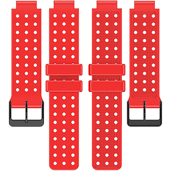 Ersättning för klockarmband i silikon för Garmin Approach S20 klockarmband med verktygssatser red