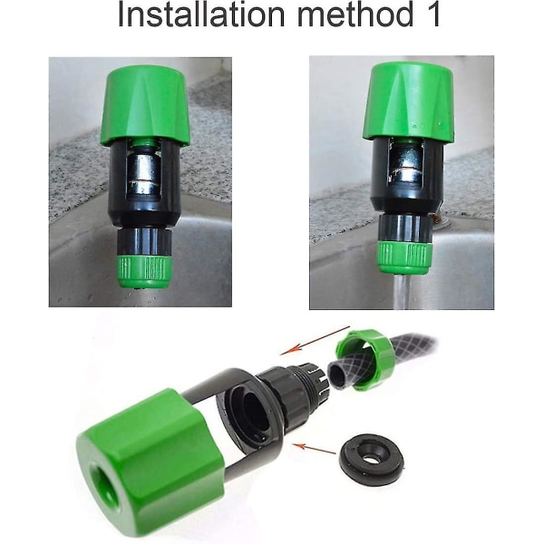 Vanding Køkken Have Slange Rør Stik Adapter Værktøj Hy