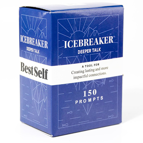 150 innostavaa keskustelunavausta Icebreaker Deeper Talk Deck By Bestself Conversation Party Board Game Full English Card Game
