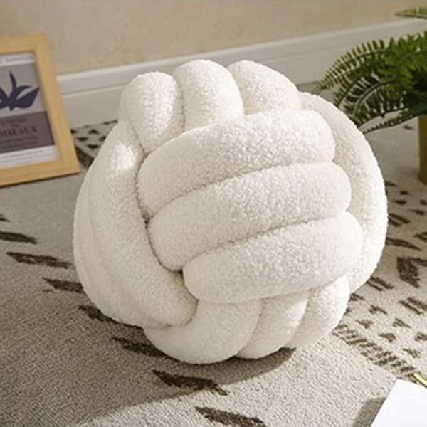 Knotteballpute, Beige