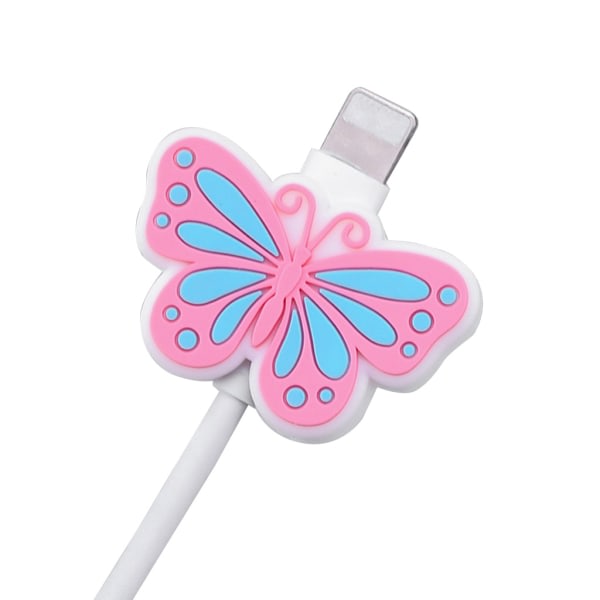 Cute Insect Shape USB Oplader Kabel Cover til Smart Phones - 7