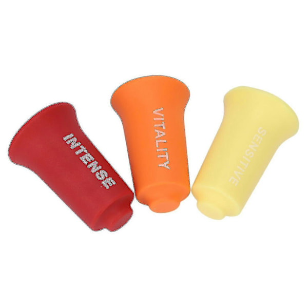 Koppningsterapi Set 3-pack Styrka Lindring Muskelavslappning Kroppsmassage Silikon Vakuumkoppar