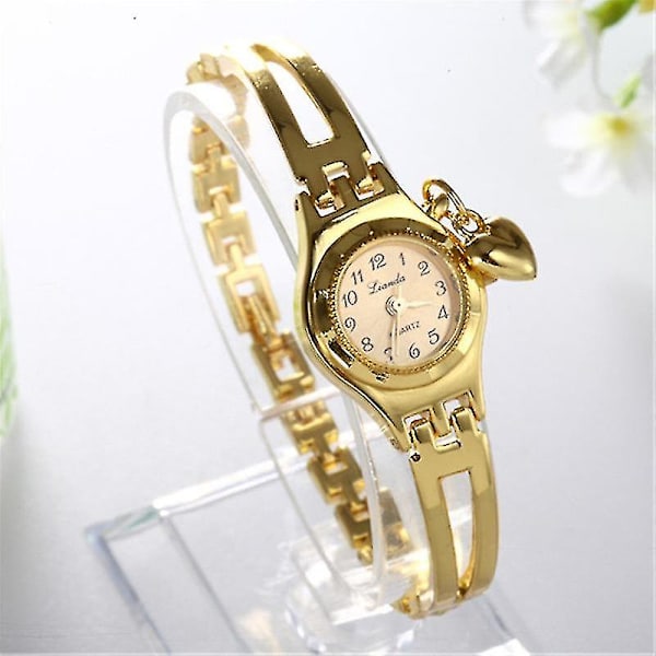 Kreativ armbåndsur Fashion dameur, guld Shibaod