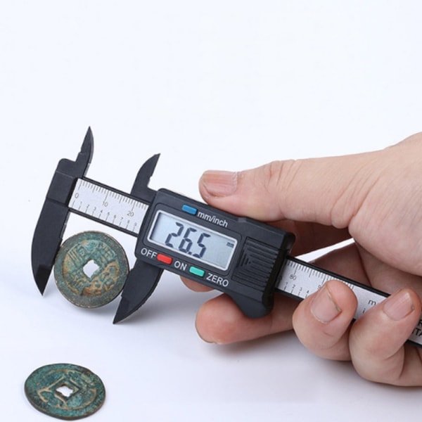 Digitala glidmått, 0-6" Glidmått Mätverktyg - Elektronisk mikrometer glidmått