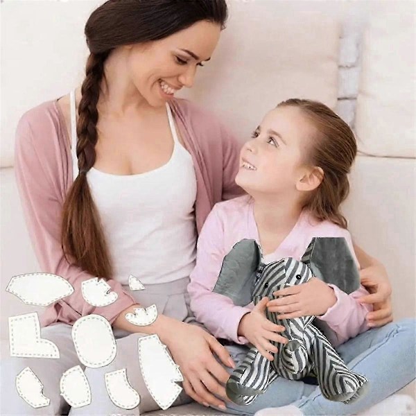 8 st/set 10 tum Akryl Mall Linjal Set Minnes Quilting Linjal för Sömnad Mall Patchwork B
