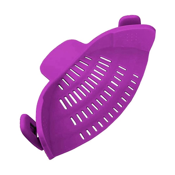 Kit Bred Mund Filter Gryde Side Afløb Stop Pande Og Pasta Filter - Justerbar Til Gryder, Pander