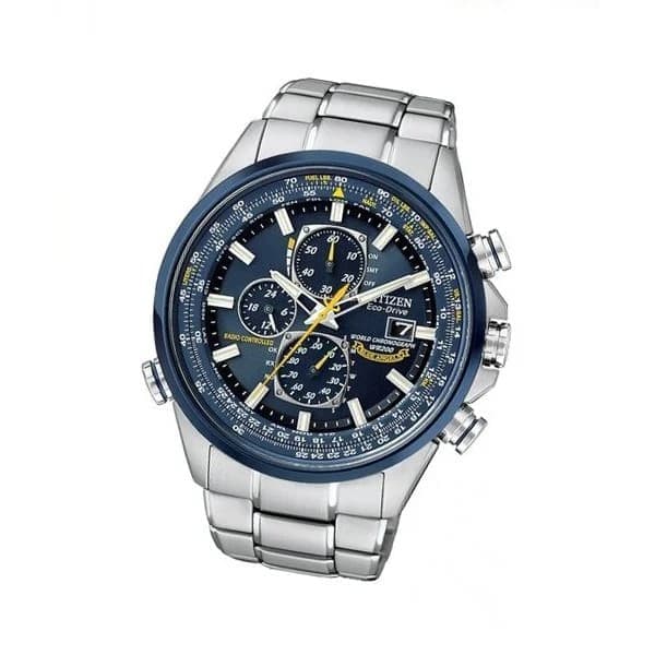 NY Lyxig CITIZEN Blue Angels Klocka - Herr World Chronograph Quartz