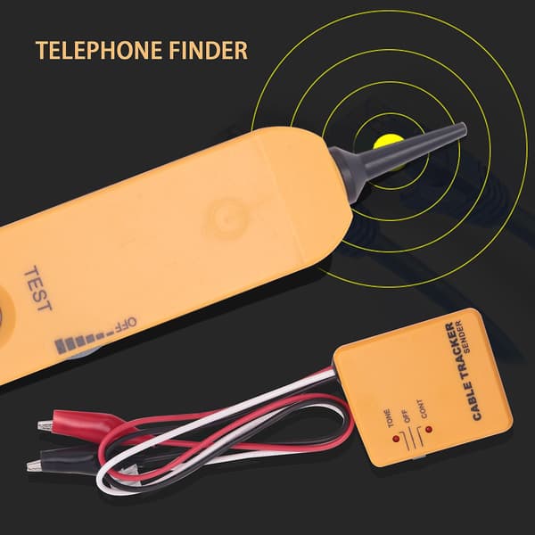 Kabelsøger Tonegenerator Probe Tracker Ledningsnetværkstester Tracer Kit