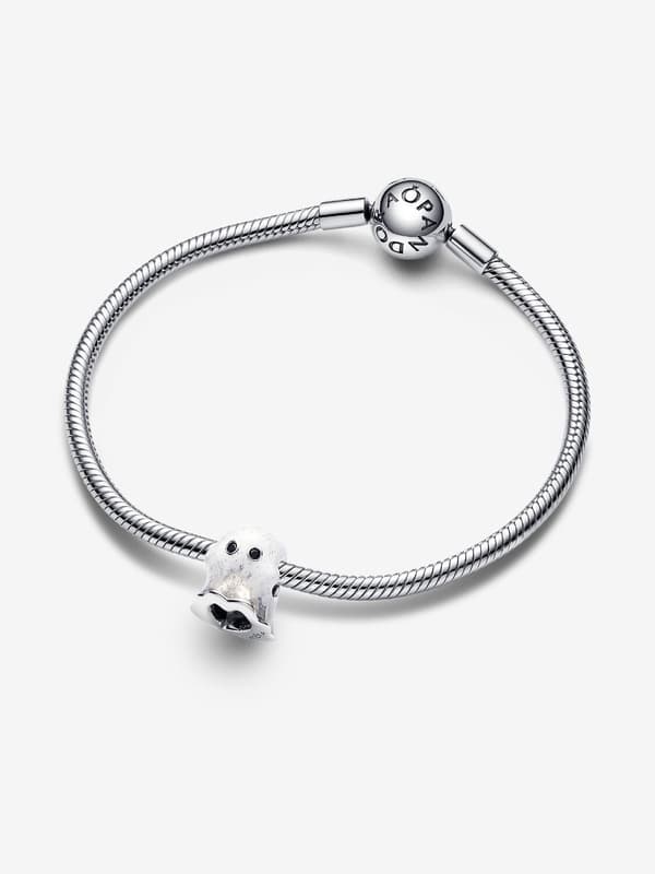 Selvlysende Boo Spøgelse Charm - Sterlingsølv