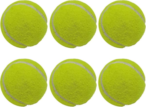 Tennisbold (6 stk., grøn)