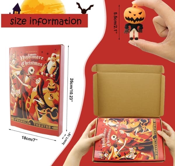 Halloween Julekalender med Overraskelsesgenstande, Nedtælling til Halloween A-Old Model
