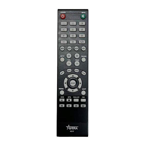Ac17 For Avera Led Tv Universal Remote Control 40stc20 Avr-40stc20