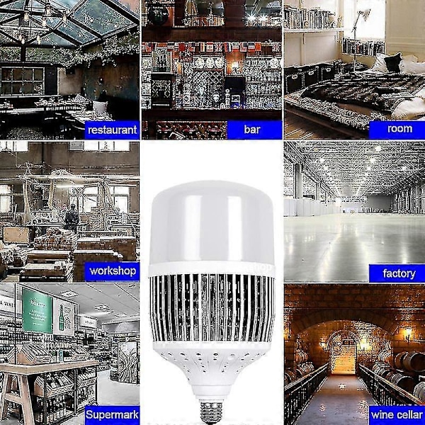 Led-lamput Valo 150w Suuritehoinen Lämmin Valo E27 Teollisuusvalaistuslamput Kuntosalille Tehtaalle