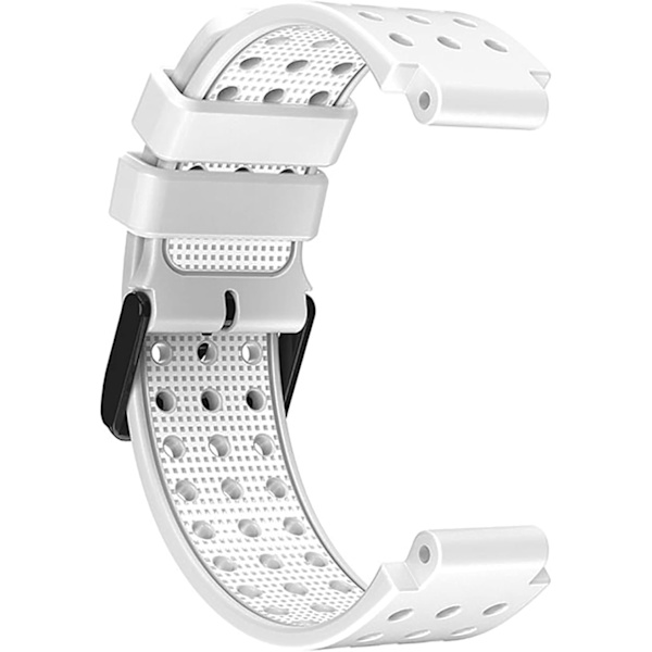 Ersättning för klockarmband i silikon för Garmin Approach S20 klockarmband med verktygssatser white
