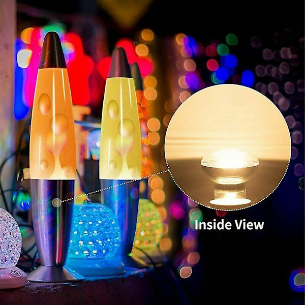 R39 E14 40W Lava Lamp Glödlampor, Edison Skruv Ses Reflektor Små Lava Lamp Glödlampor, Varmvit 2800K R39 Dimbar (2-pack)