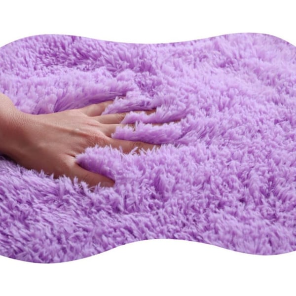 Mjuk badrumsmatta i mikrofiber, 3 delar, halkfri badrumsmatta, fluffigt plysch toalettsitsöverdrag för badrum, vattenabsorberande badrumsmatta (svart)