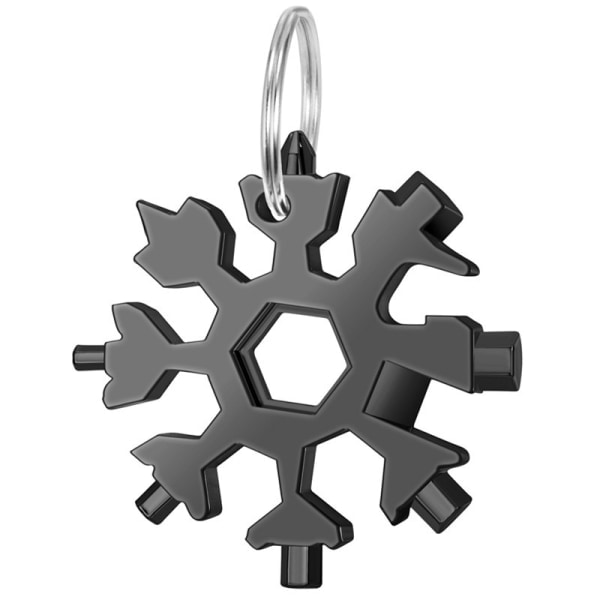 Monitoimityökalut 18-in-1 Snowflake - Black