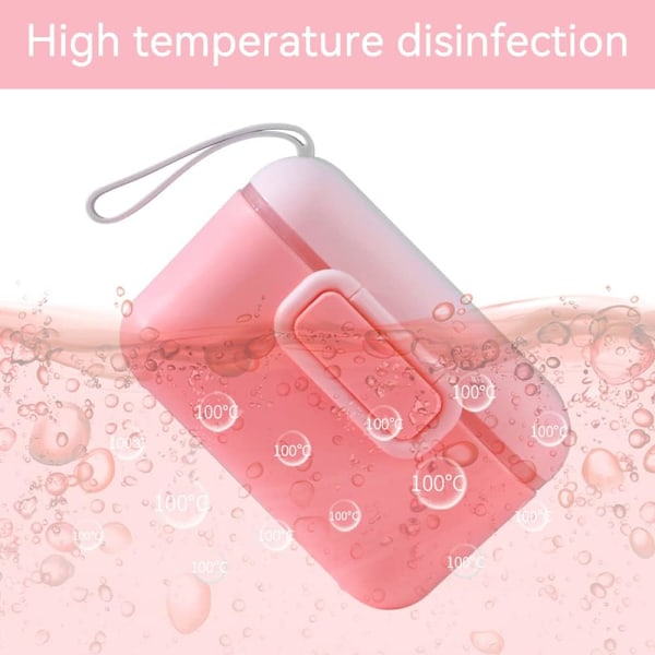 One Touch Formula Pulverbeholdere, Mælkepulver Dispenserbeholder, med forseglet silikonespændering, nivelleringsstang og ske, til rejseformulering, 450ML green