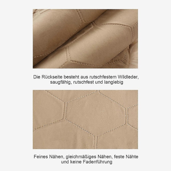 Klassisk Mjuk Fuskfårskinnsmatta Vit Fluffig Områdesmatta Ryamatta Mattor För Sovrum Vardagsrum Gray