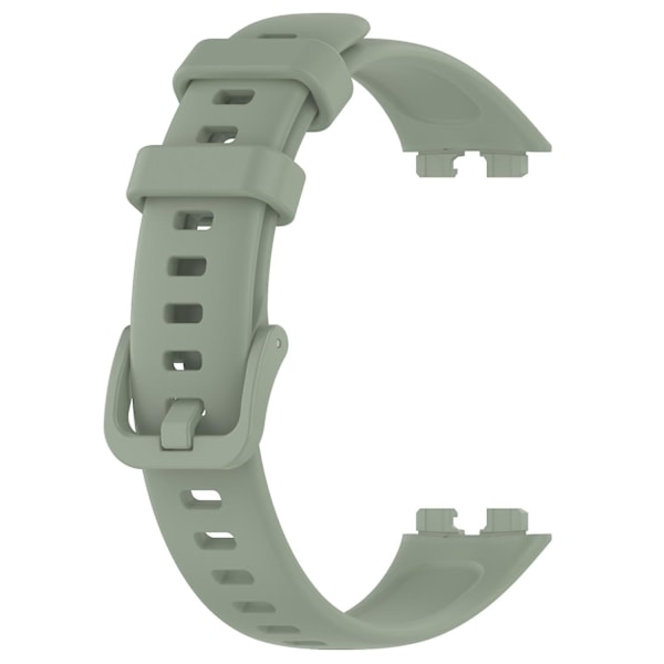 Huawei Band 8:lle silikoninen ranneke, vedenkestävä urheiluranneke Light green, Light Green Style F Huawei Band 8