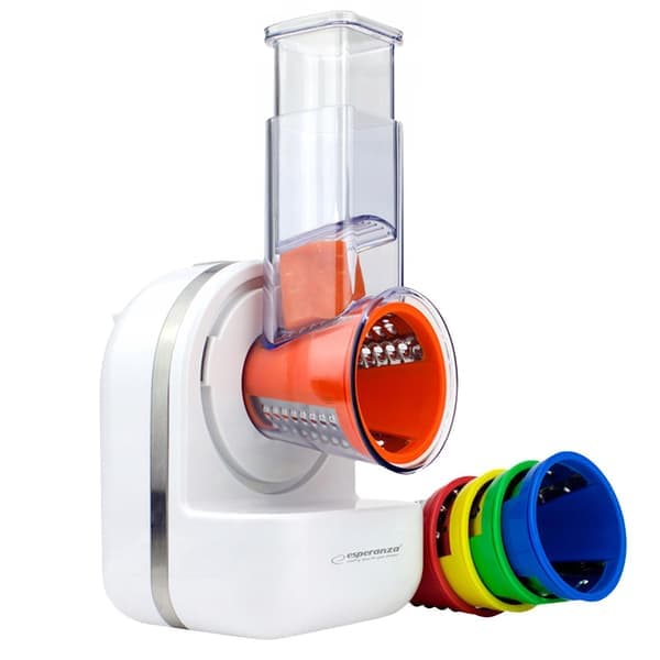 Alsidig Foodprocessor: Juice, Desserter & Rivning Hvid